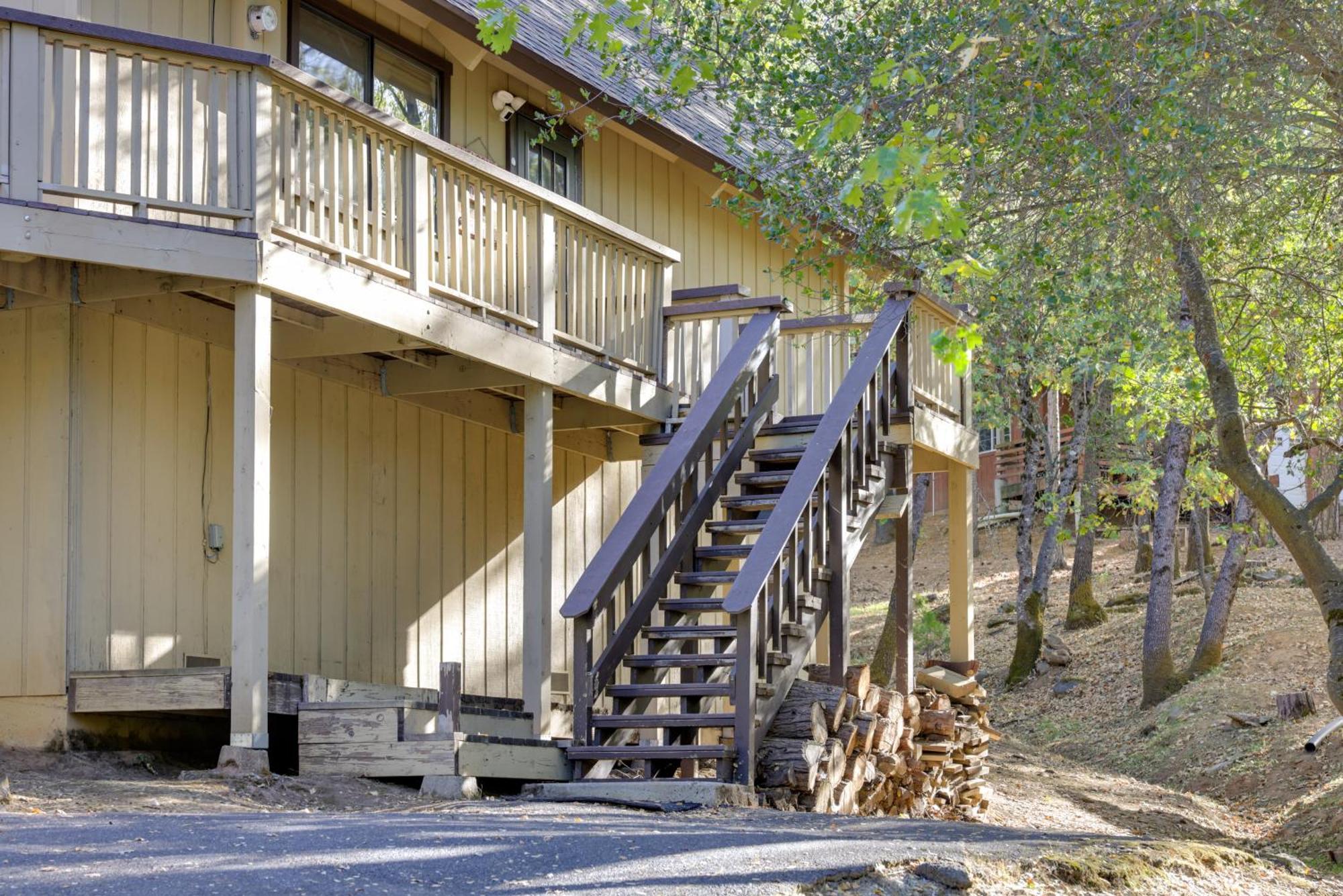 Spacious Groveland Cabin With Wraparound Deck! Luaran gambar