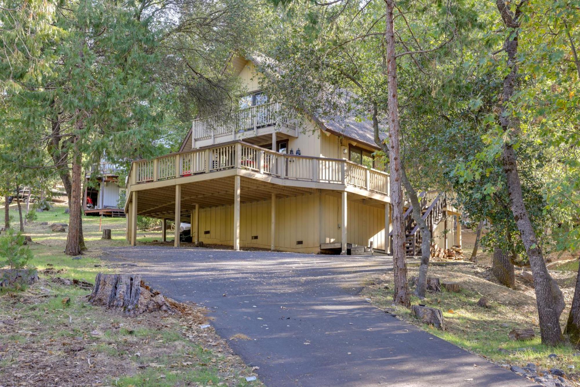 Spacious Groveland Cabin With Wraparound Deck! Luaran gambar