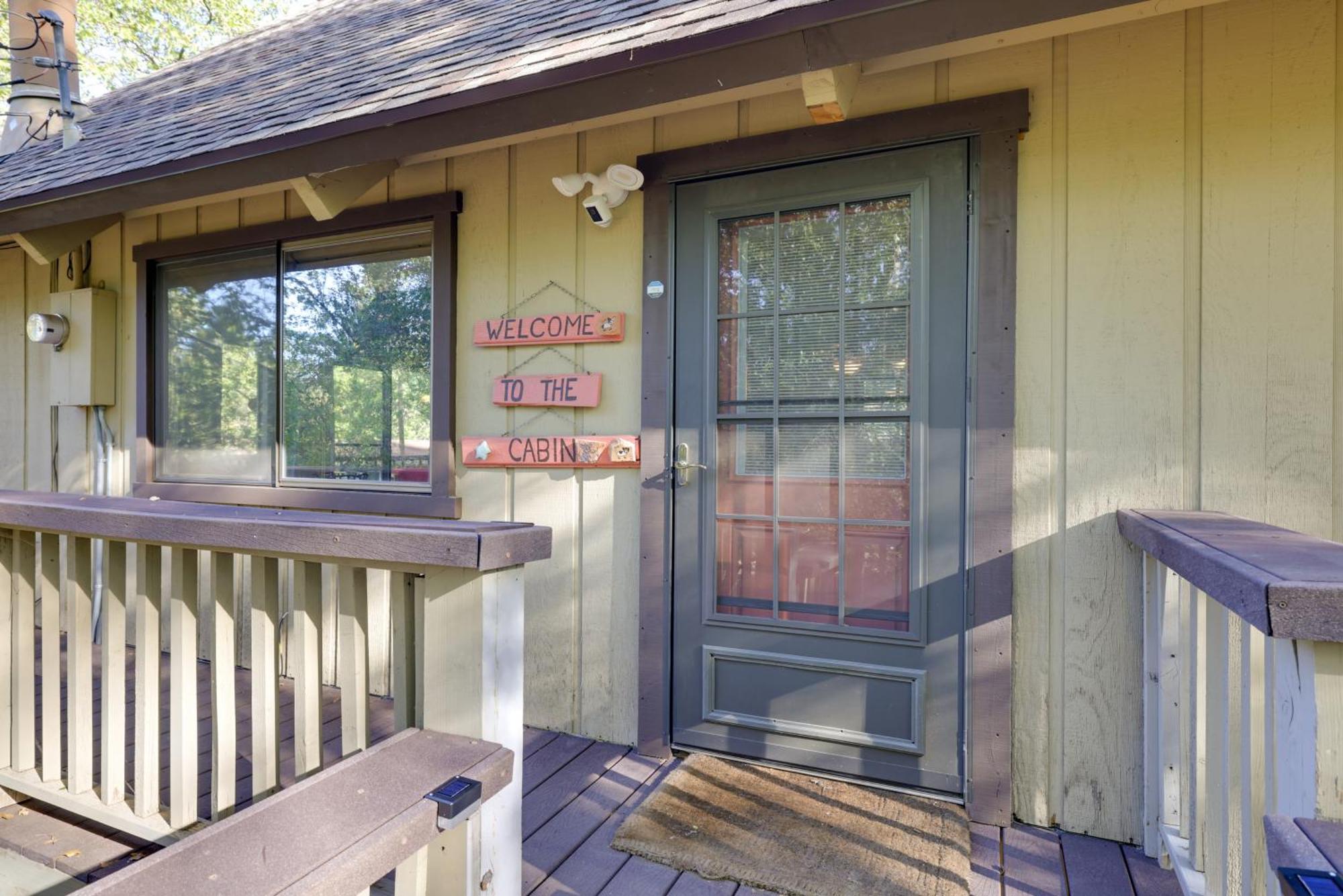 Spacious Groveland Cabin With Wraparound Deck! Luaran gambar